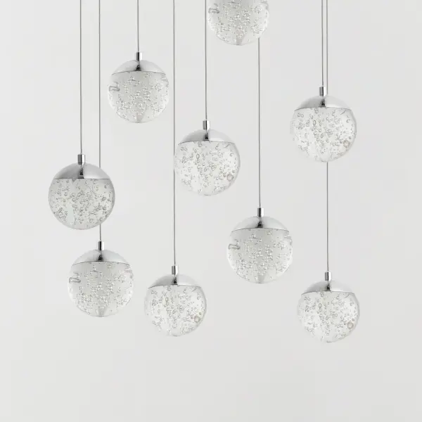 Orb II 9-Light LED Multi-Light Pendant - Image 3
