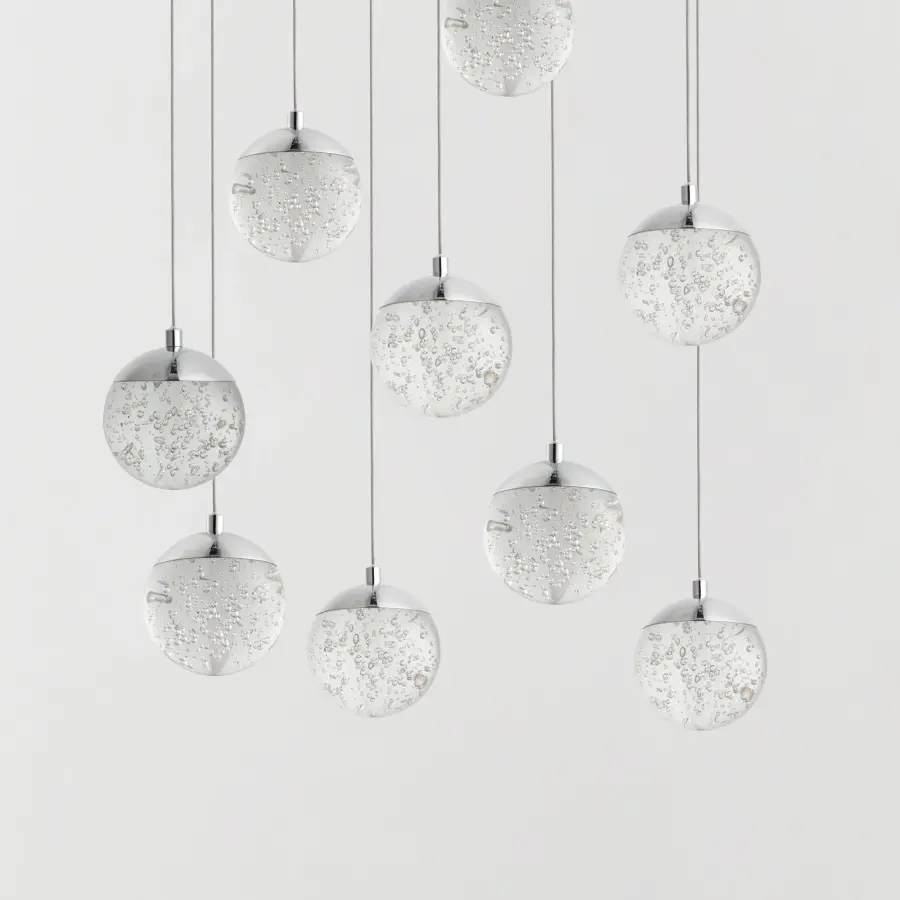 Orb II 9-Light LED Multi-Light Pendant - Image 3