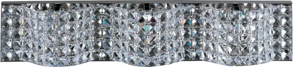 Wave 3-Light Bath Vanity in Polished Chrome - Image 1