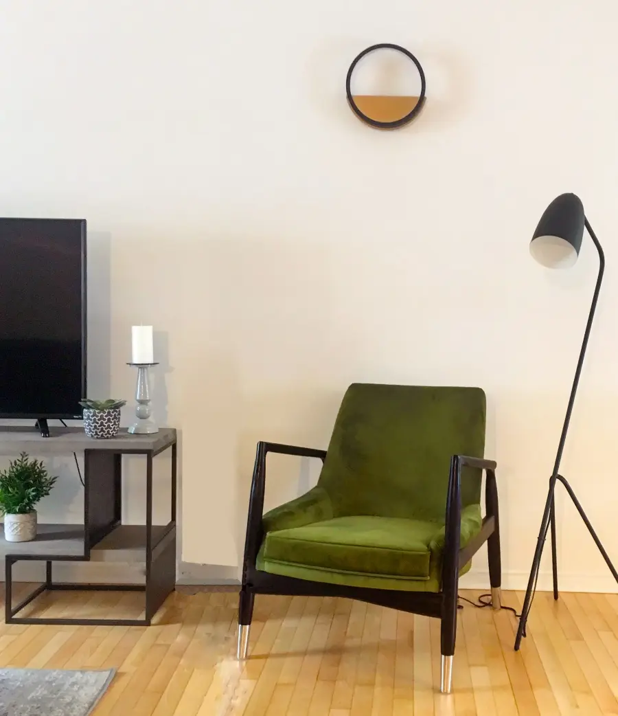 Hoopla LED Wall Sconce in Black and Gold - Image 6