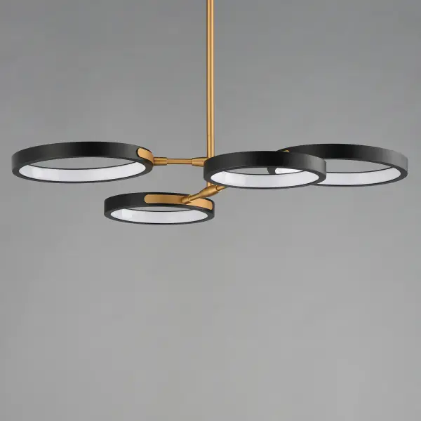 Hoopla 4-Light LED Pendant Chandelier - Image 2