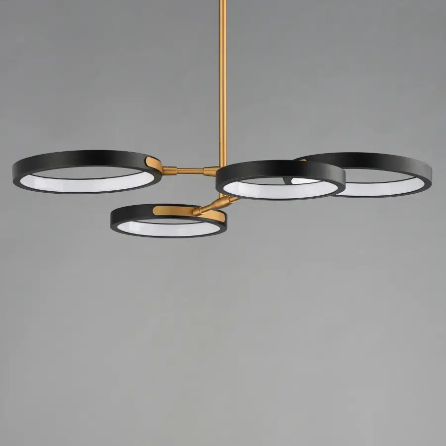 Hoopla 4-Light LED Pendant Chandelier - Image 2