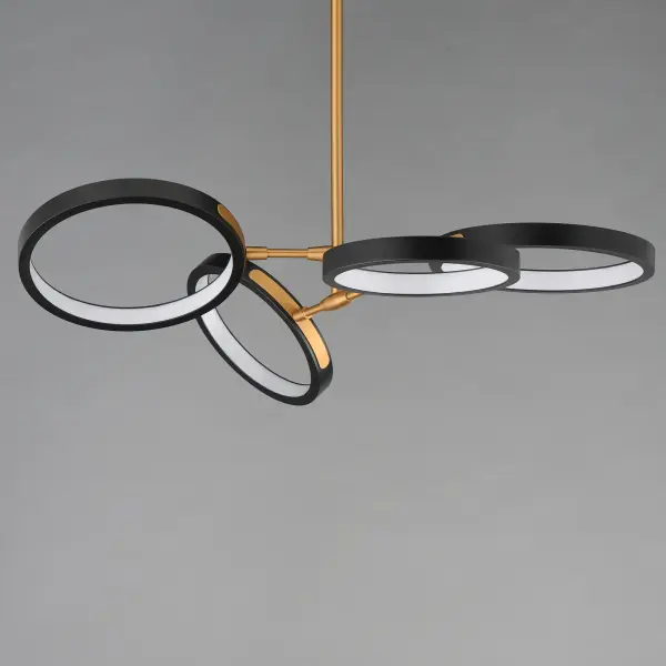 Hoopla 4-Light LED Pendant Chandelier - Image 3