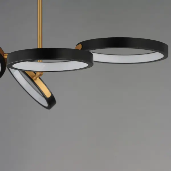 Hoopla 4-Light LED Pendant Chandelier - Image 4