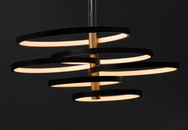 Hoopla 6-Light LED Multi-Light Pendant - Image 3