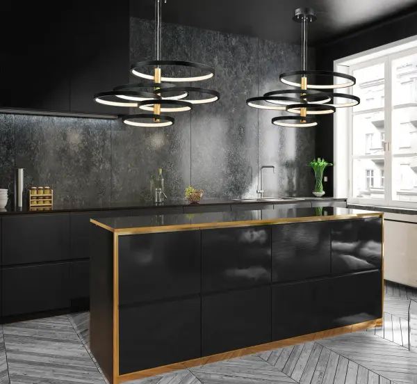 Hoopla 6-Light LED Multi-Light Pendant - Image 4