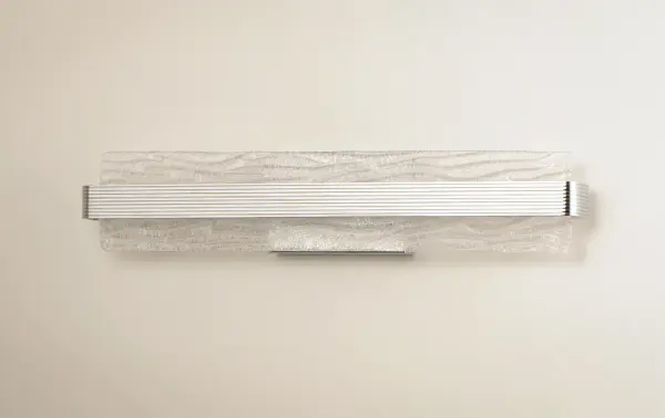 Ripple 24" LED Bath Vanity in Polished Chrome - Image 2