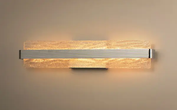Ripple 24" LED Bath Vanity in Polished Chrome - Image 3