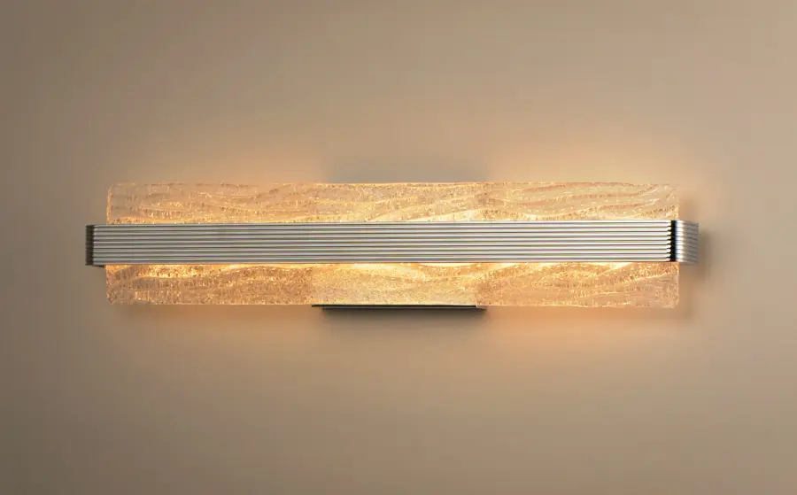Ripple 24" LED Bath Vanity in Polished Chrome - Image 3