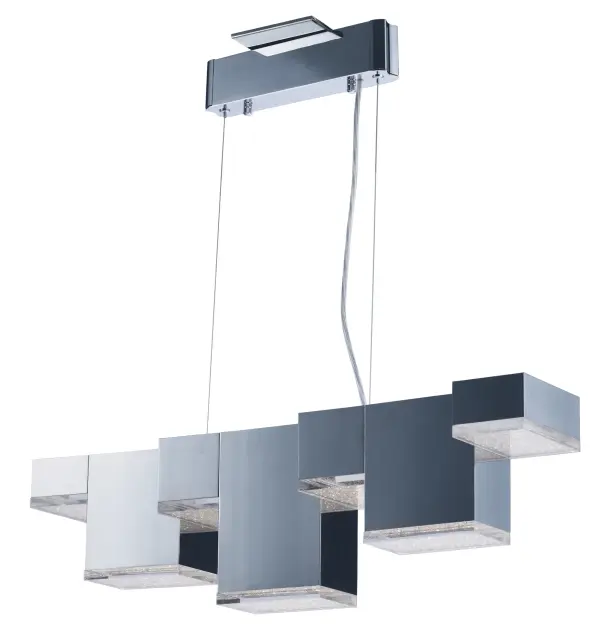 Pizzazz LED Multi-Light Pendant in Polished Chrome - Image 1