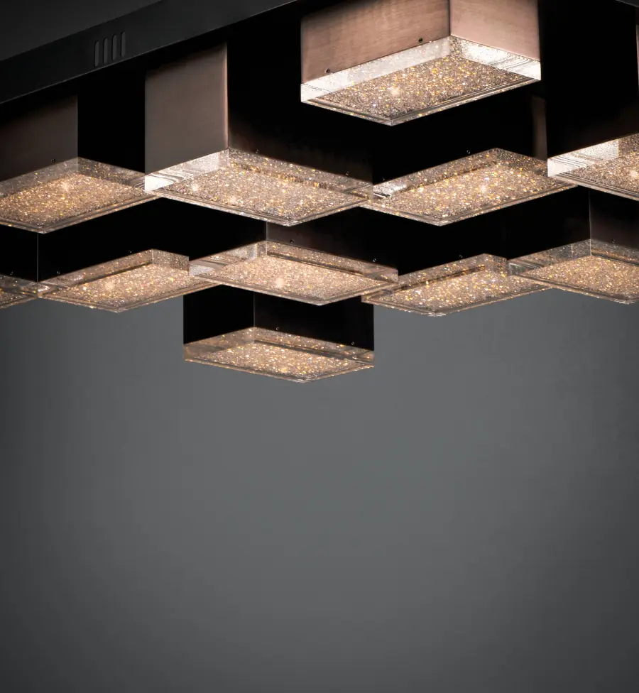 Pizzazz LED 9-Light Flush Mount in Polished Chrome - Image 2
