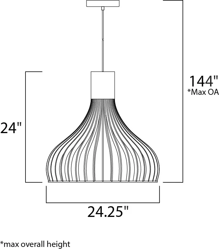 Turbo LED Single Pendant - Image 3