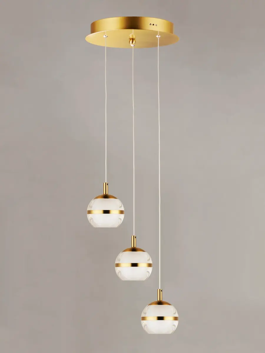 Swank 3-Light LED Multi-Light Pendant - Image 2