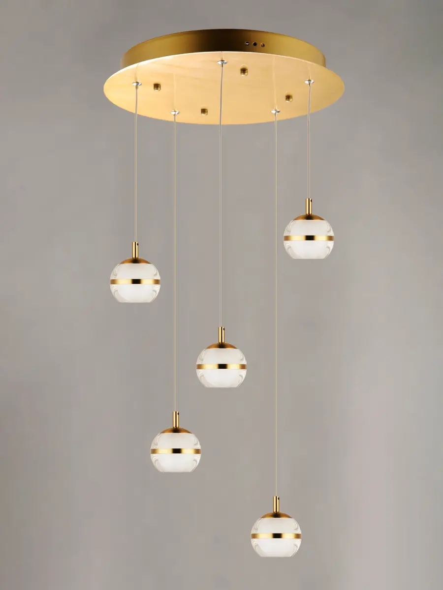 Swank 5-Light LED Multi-Light Pendant - Image 2