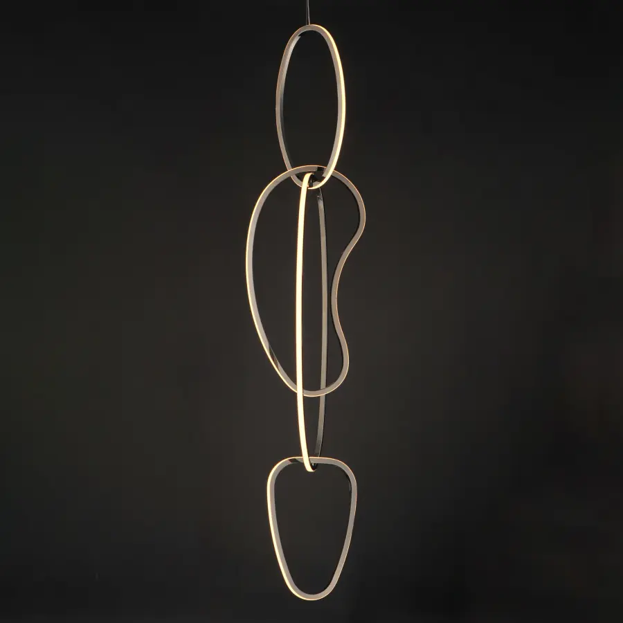 Sculptural LED Pendant Blends Art and Illumination - Image 3