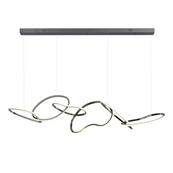 Sculptural Linear Pendant Blends Art and Illumination - Image 1