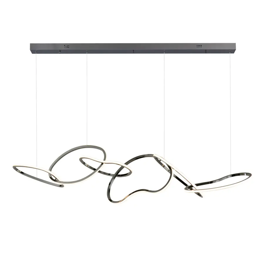 Sculptural Linear Pendant Blends Art and Illumination - Image 1