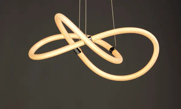 Tracer Single LED Pendant in Polished Chrome - Image 2