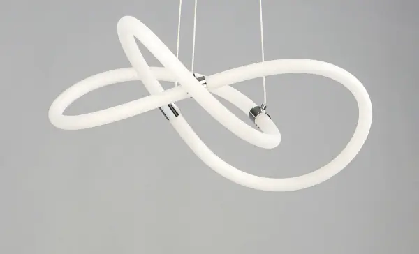 Tracer Single LED Pendant in Polished Chrome - Image 3