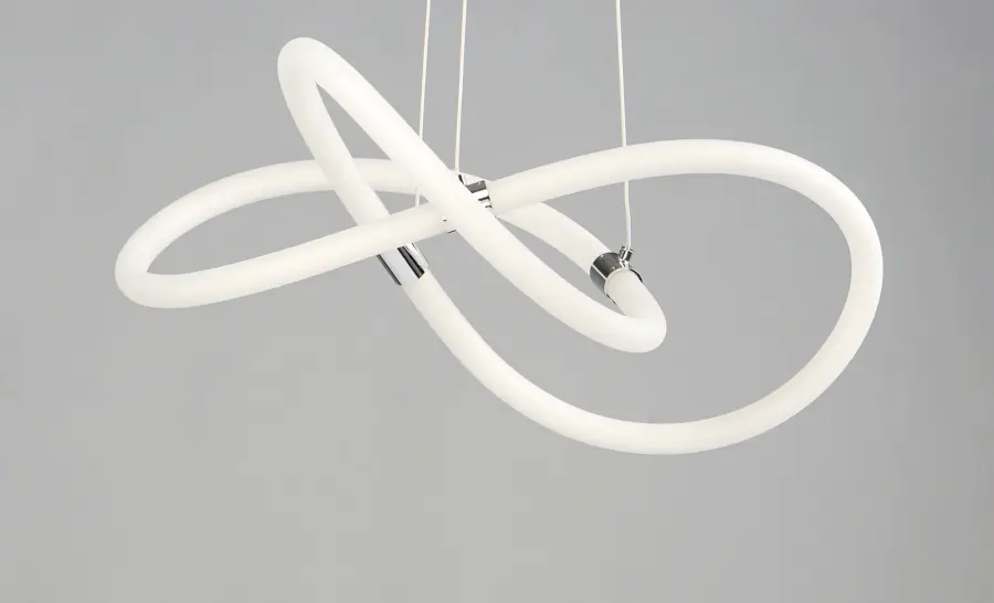 Tracer Single LED Pendant in Polished Chrome - Image 3