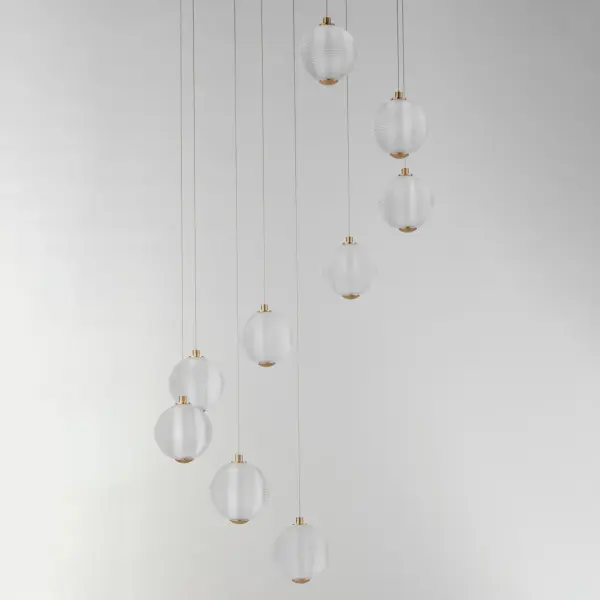 Rhythm 9-Light LED Multi-Light Pendant - Image 2
