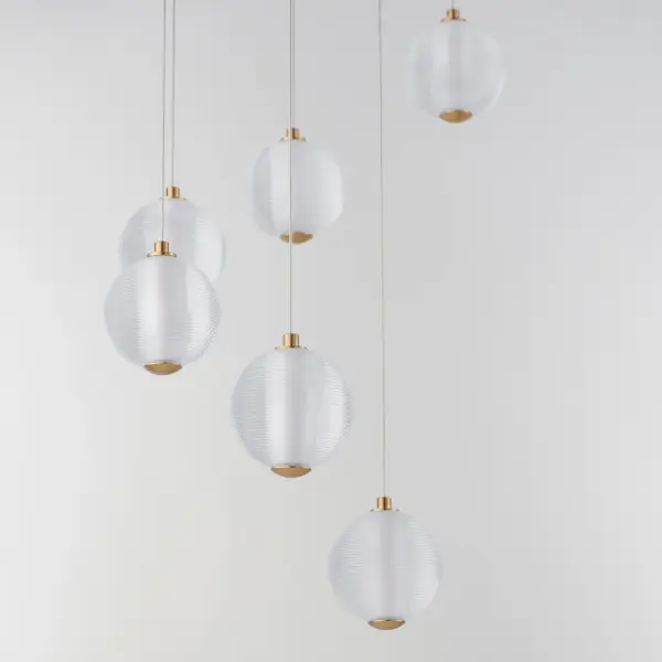 Rhythm 9-Light LED Multi-Light Pendant - Image 3