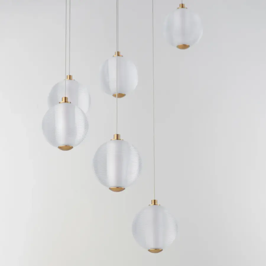 Rhythm 9-Light LED Multi-Light Pendant - Image 3