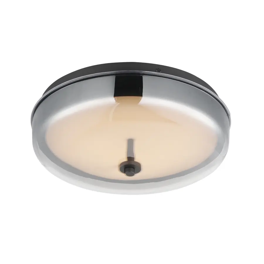 Voto LED Flush Mount in Gunmetal - Image 1