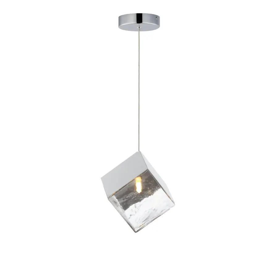 Ice Cube Single Pendant Light - Image 1