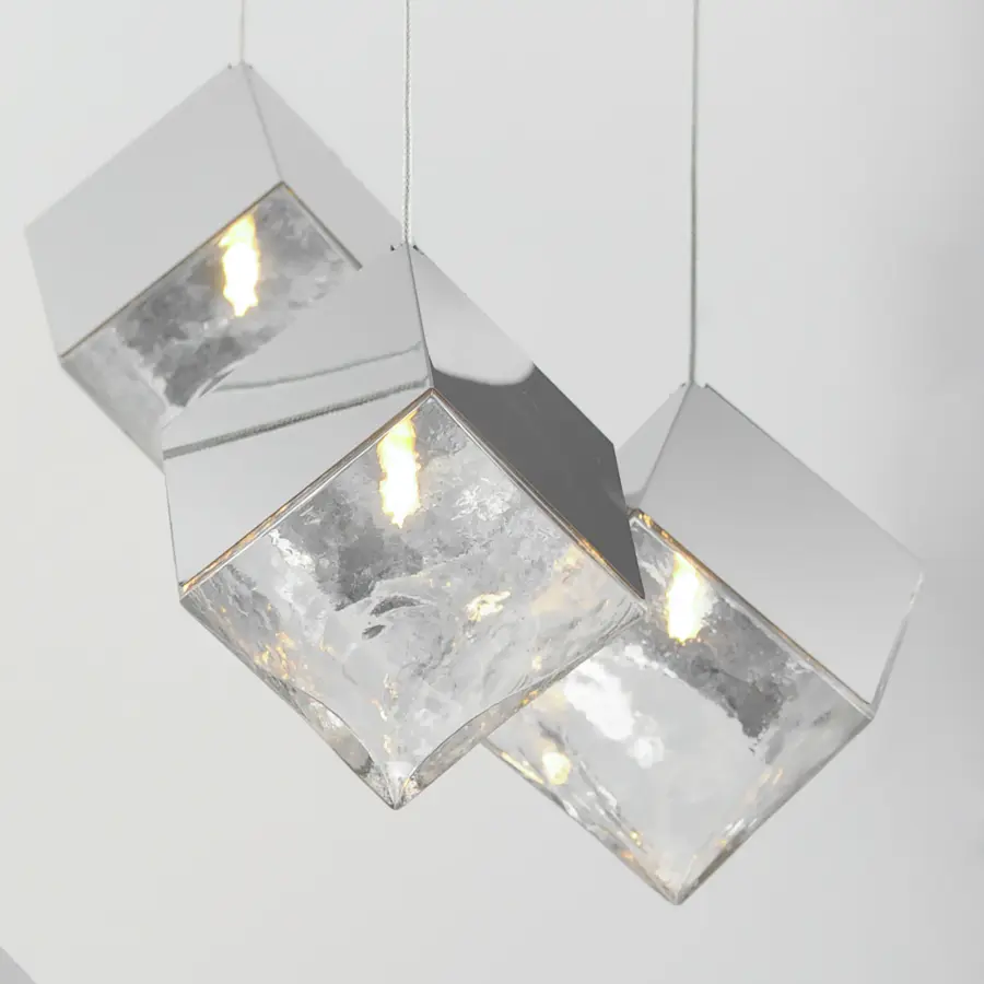 Ice Cube 3-Light LED Multi-Light Pendant - Image 4