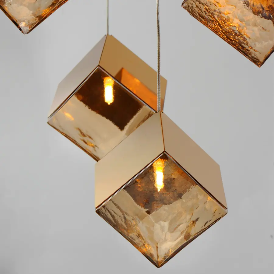 Ice Cube 9-Light LED Multi-Light Pendant - Image 4