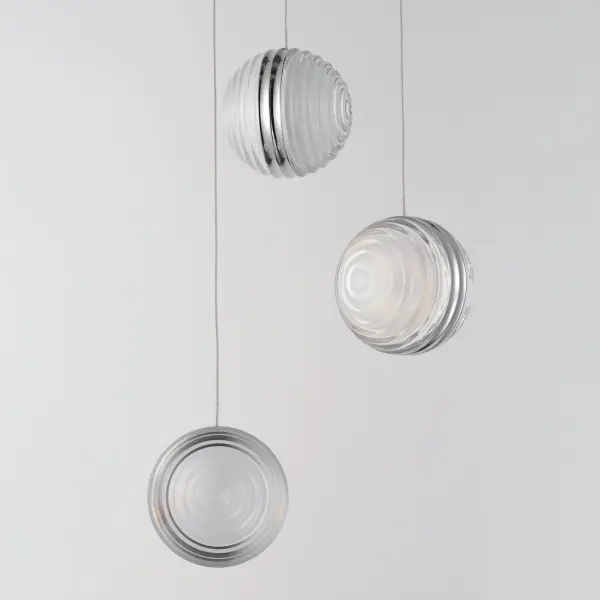 Sleek Contemporary Multi-Light with Sculptural LED Design - Image 3