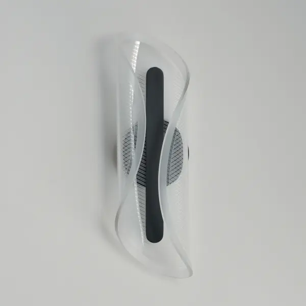 Manta 17" LED Wall Sconce in Black - Image 2