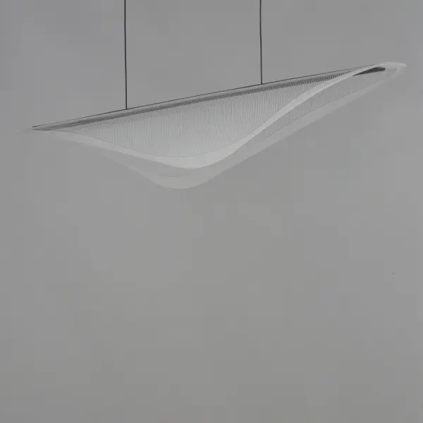 Manta 59" LED Linear Pendant in Black - Image 3