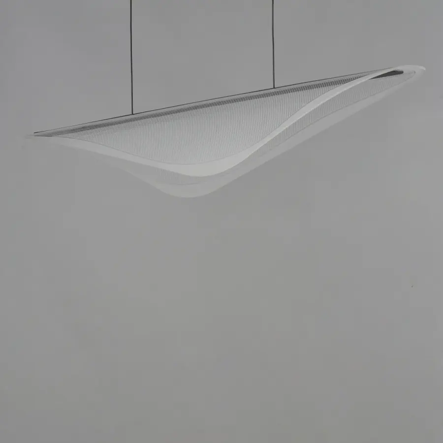 Manta 59" LED Linear Pendant in Black - Image 3
