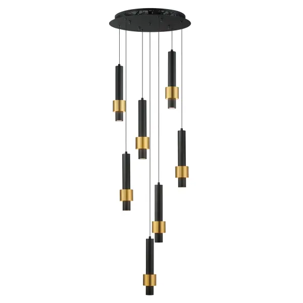 Reveal 7-Light LED Multi-Light Pendant - Image 1