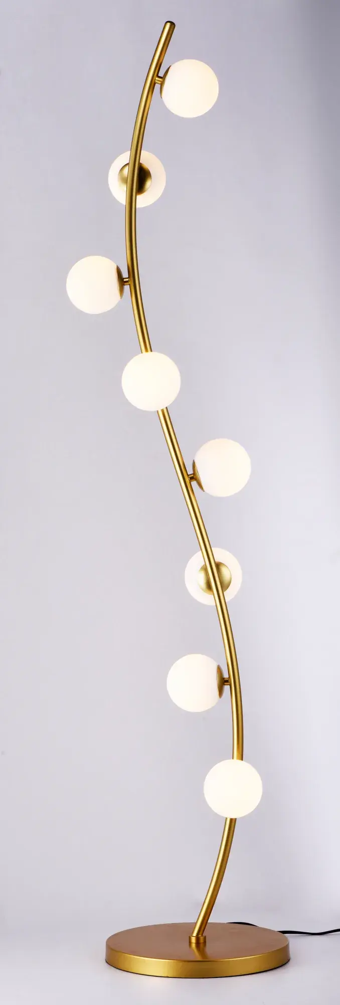 Rover LED Floor Lamp in Metallic Gold - Image 3