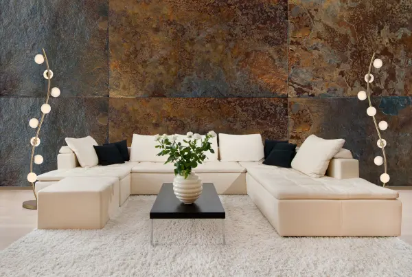 Rover LED Floor Lamp in Metallic Gold - Image 5