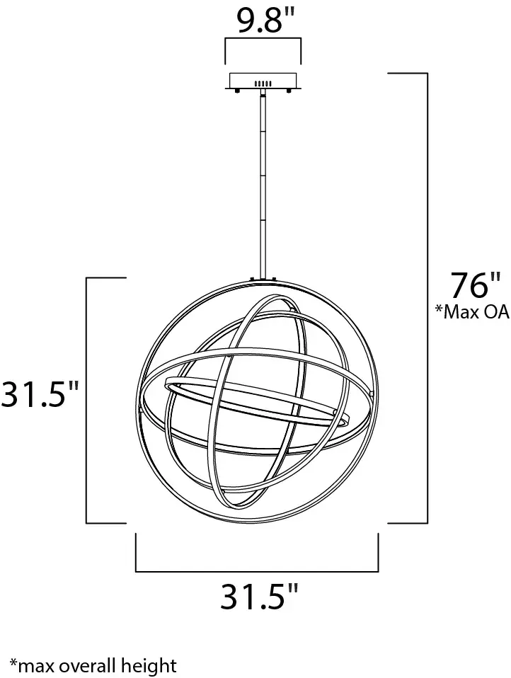 Gyro II Single Pendant Light - Image 5