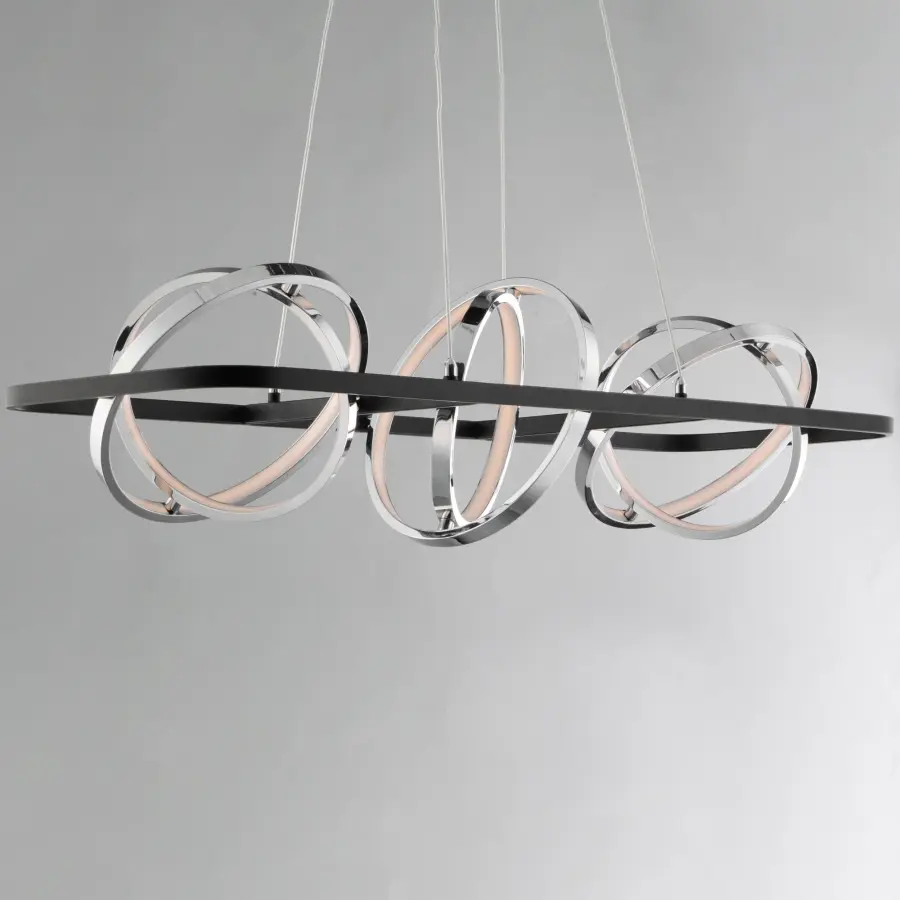 Gyro II 3-Light LED Linear Pendant - Image 3