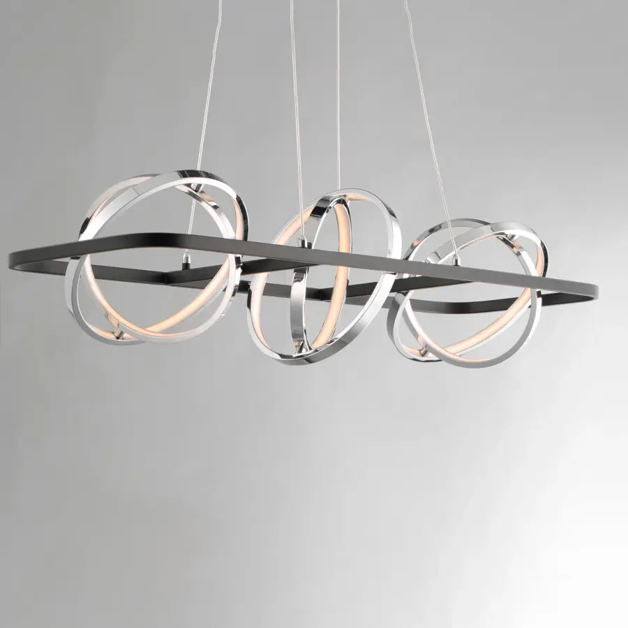 Gyro II 3-Light LED Linear Pendant - Image 4