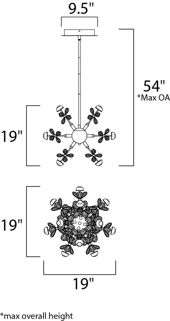 Supernova Single Pendant Light - Image 5