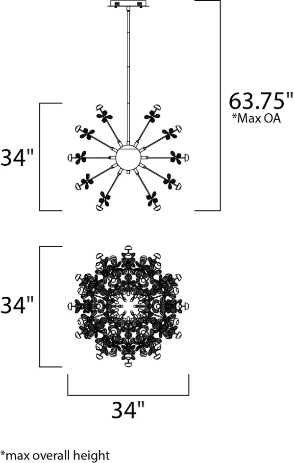 Supernova Multi-Light LED Pendant - Image 5