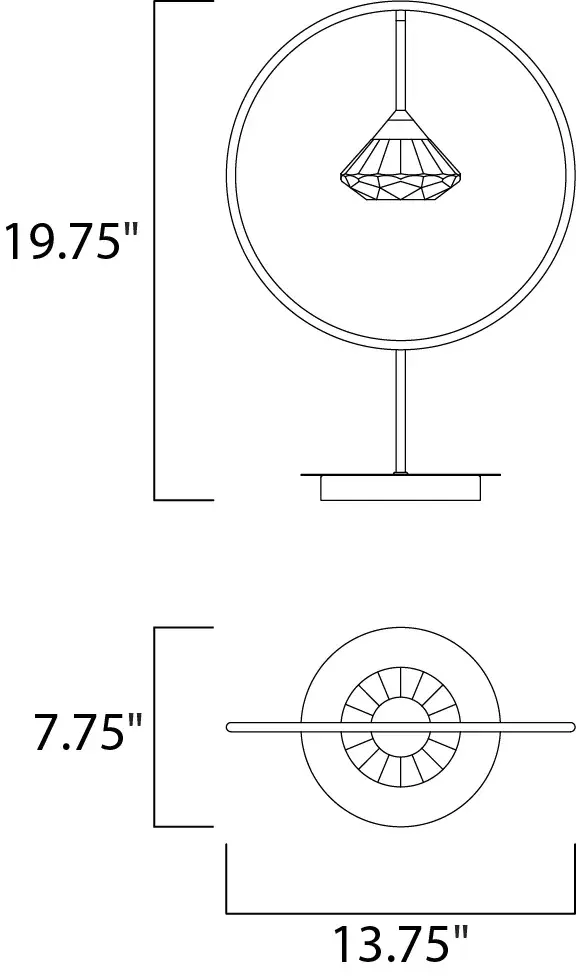 Sculptural LED Task Lamp with Pivoting Arm for Bedside Reading - Image 5