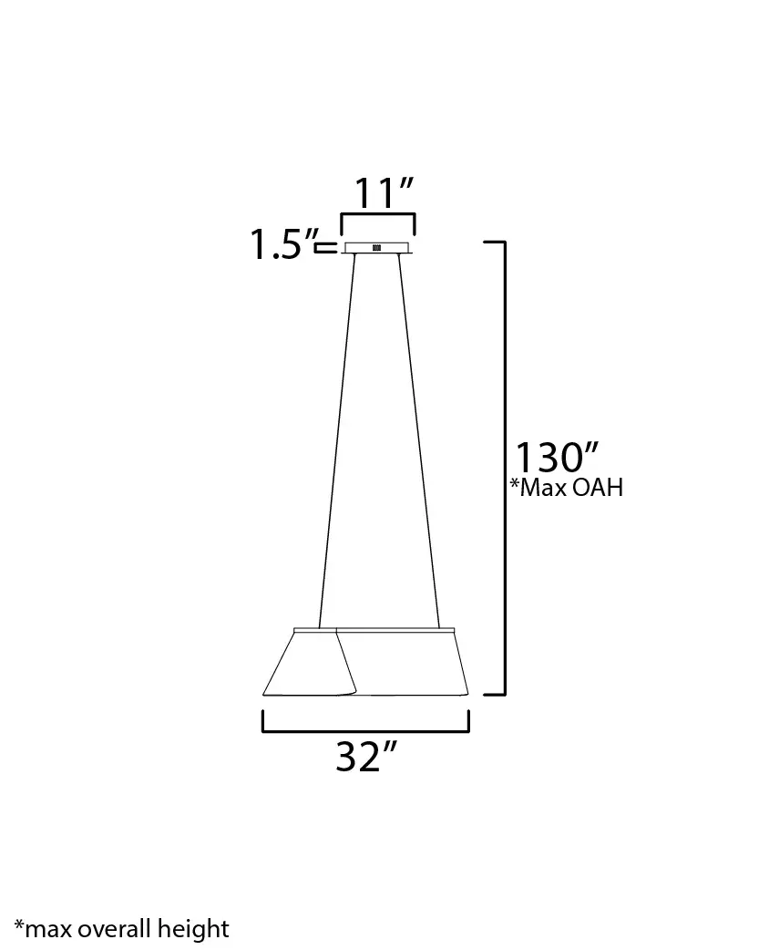 Sculptural Linear Pendant with Scottish-Inspired Design - Image 5
