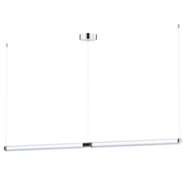 Sleek 72" Linear LED Pendant with Adjustable Light Direction - Image 1