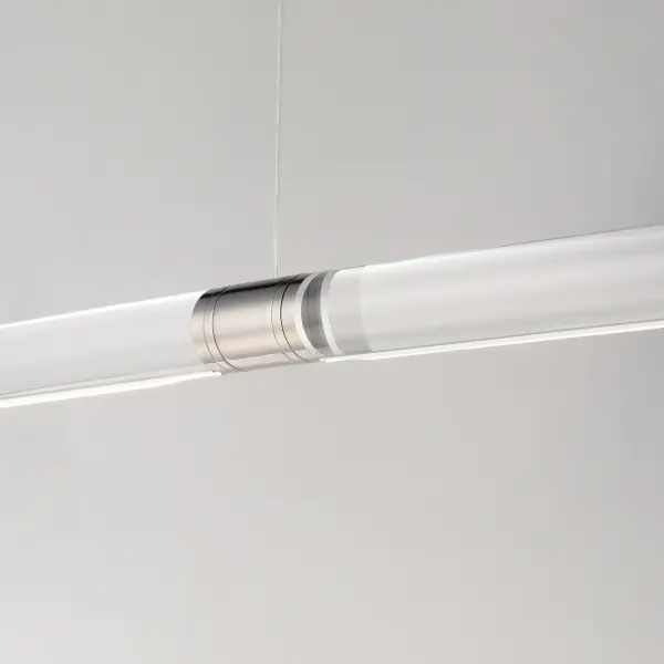 Sleek 72" Linear LED Pendant with Adjustable Light Direction - Image 2