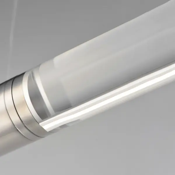 Sleek 72" Linear LED Pendant with Adjustable Light Direction - Image 3