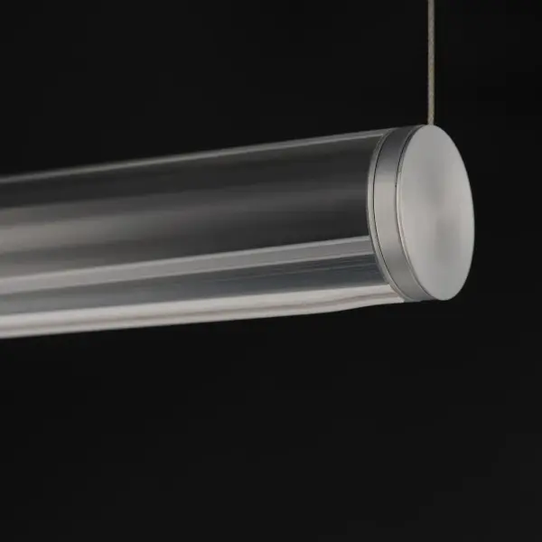 Sleek 72" Linear LED Pendant with Adjustable Light Direction - Image 4
