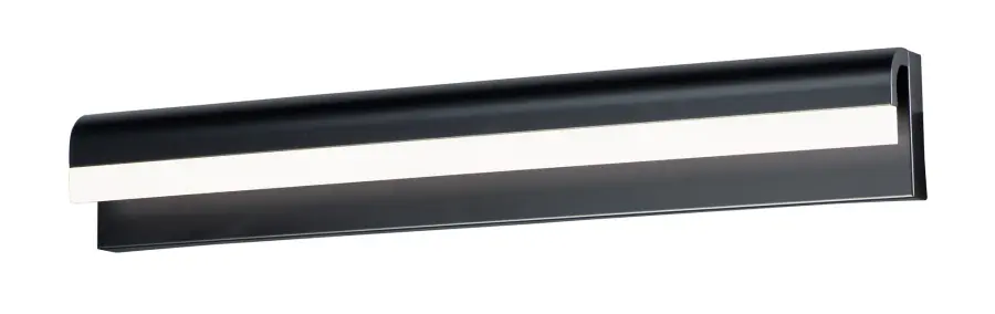 Waterfall 30" LED Bath Vanity in Black - Image 1